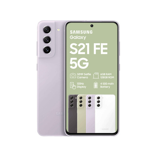 Samsung Galaxy S21 FE 5G - Light Violet + FREE Galaxy Tab